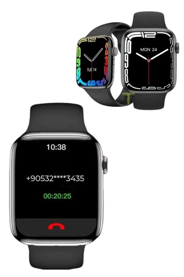 Akıllı Saat Uyku ve Sağlık Takibi Arama Cevaplama 44 MM Amoled Ekran