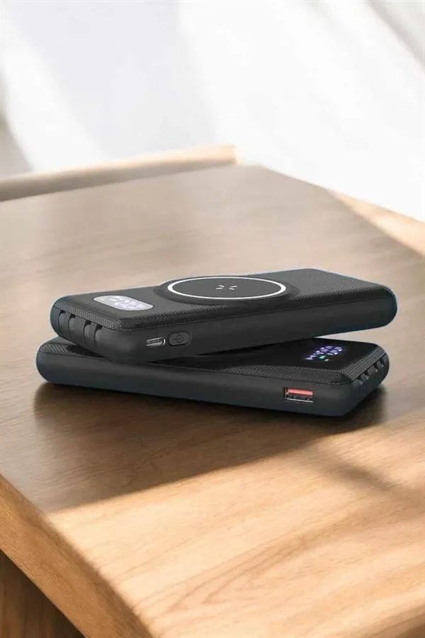 10.000 Mah Powerbank 4 Portlu Hızlı Şarj Dijital Göstergeli