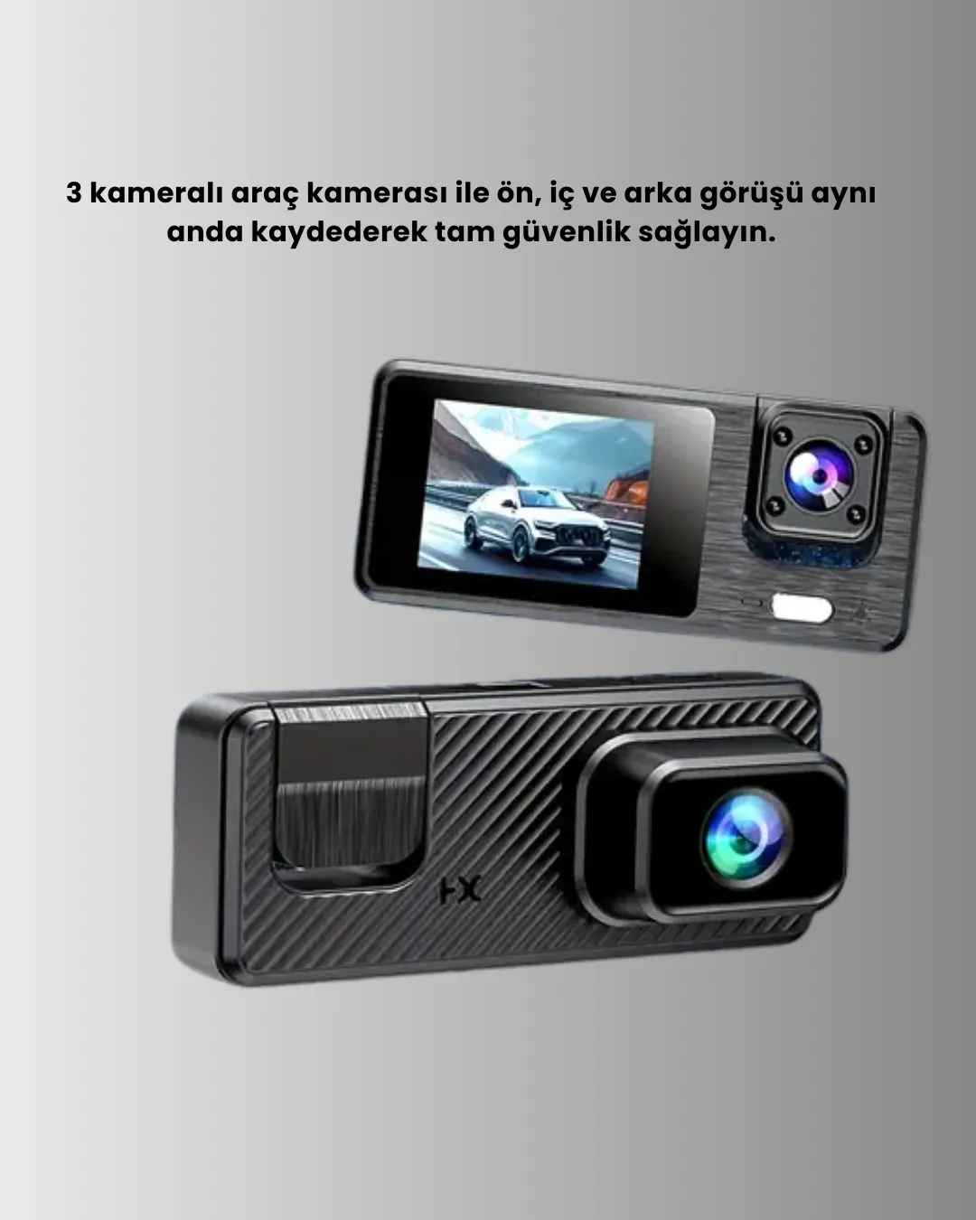 Geri Görüş Monitörlü Araç Kamerası | 2 İnç Ekran, Hareket Algılama