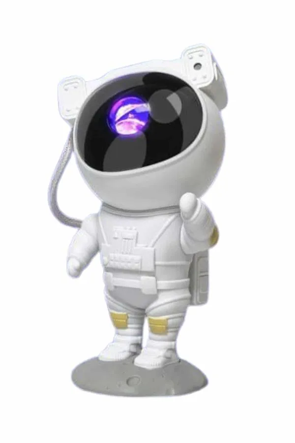 Gece Lambası Astronot Bluetooth Hoparlörlü Galaksi Işık Projektörü