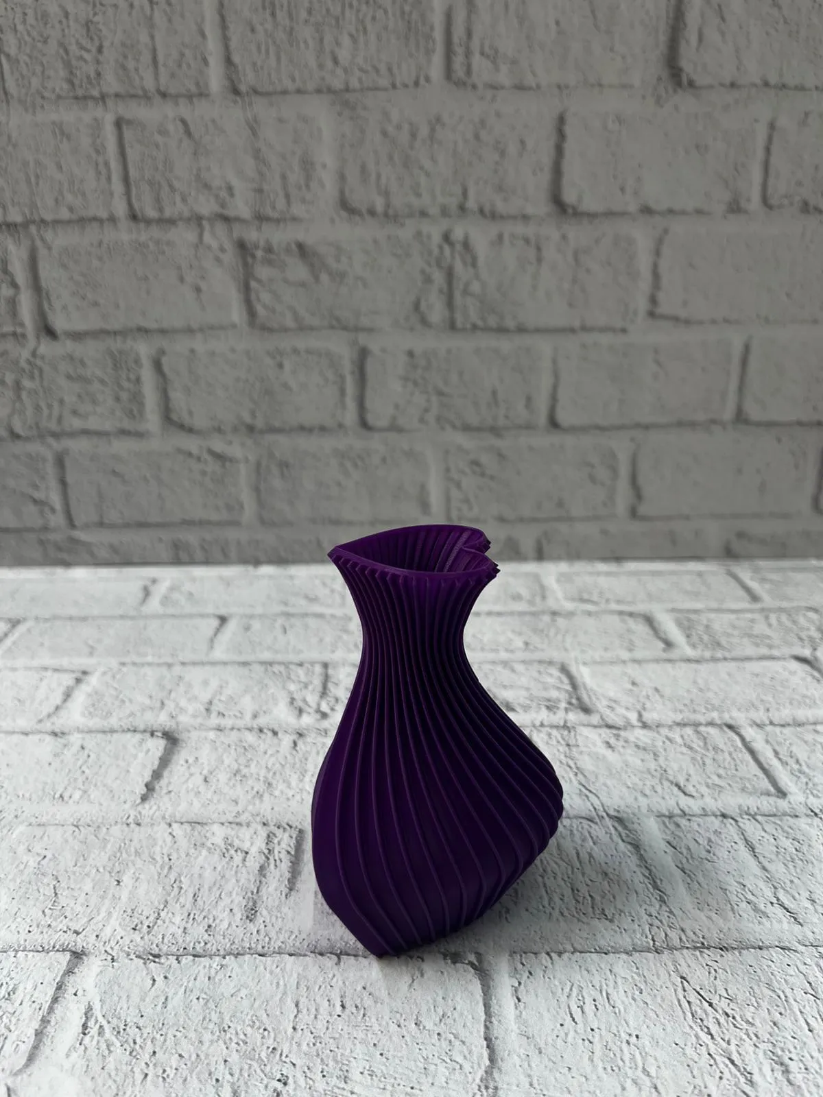 5 cm Mor Kalp Formlu Mini Vazo Modern Mini Dekor Ürünü