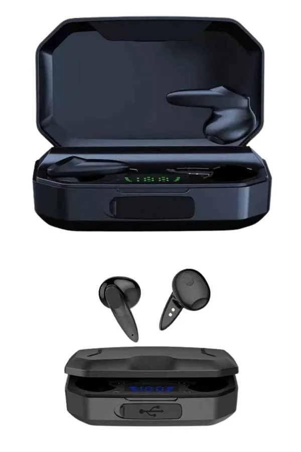 Kulak İçi Bluetooth Kulaklık Rgb Işıklı Çift Mikrofonlu iOS/Android Uyumlu BT 5.2