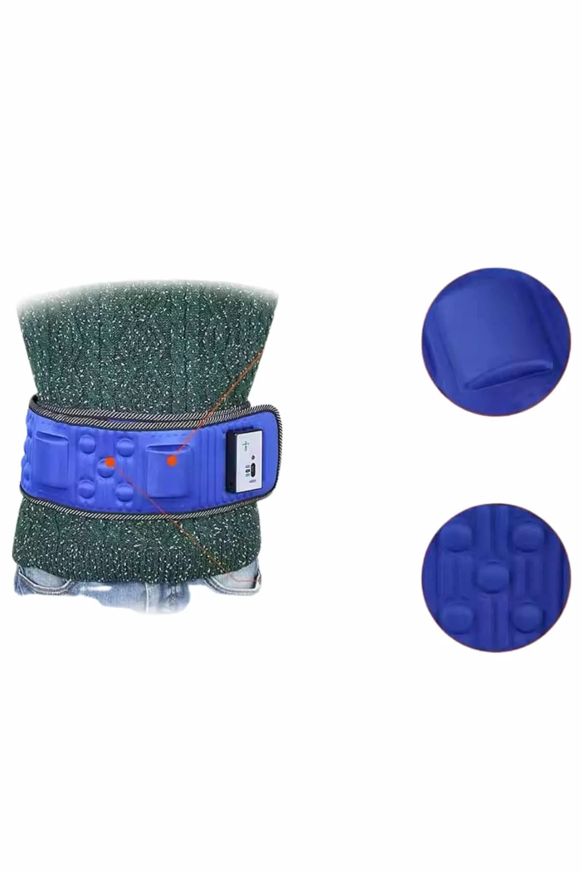 Göbek eritme kemeri 5 motorlu Göbek Eritme Aleti Korsesi Eritme Zayıflama