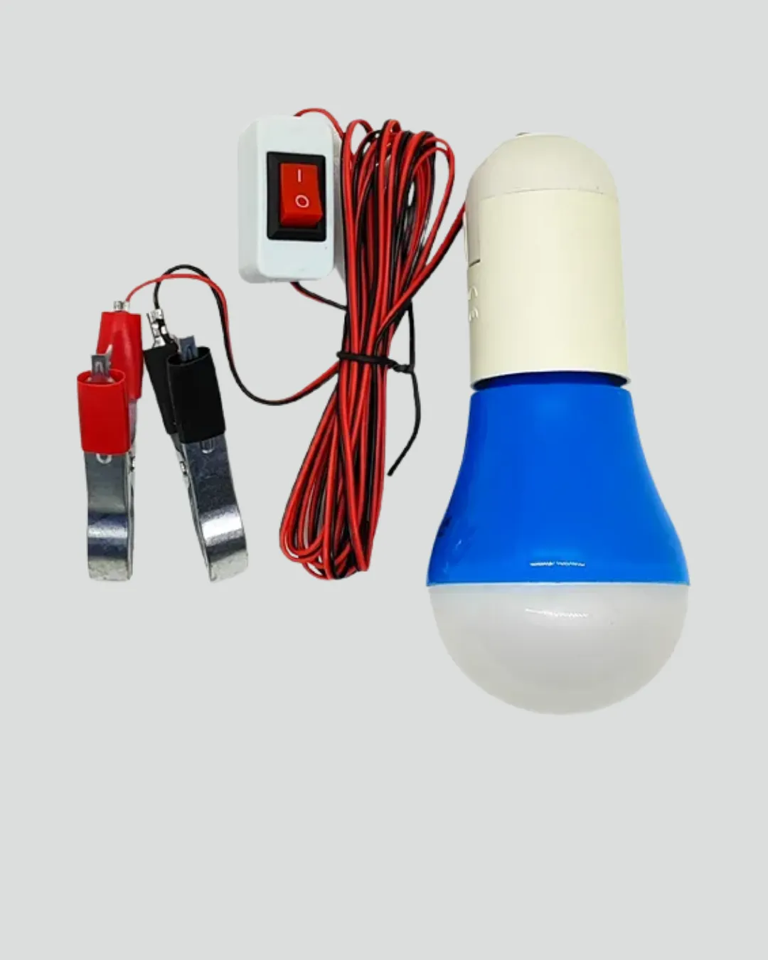 12V LED Ampul Anahtarlı Kablolu Pratik Aydınlatma