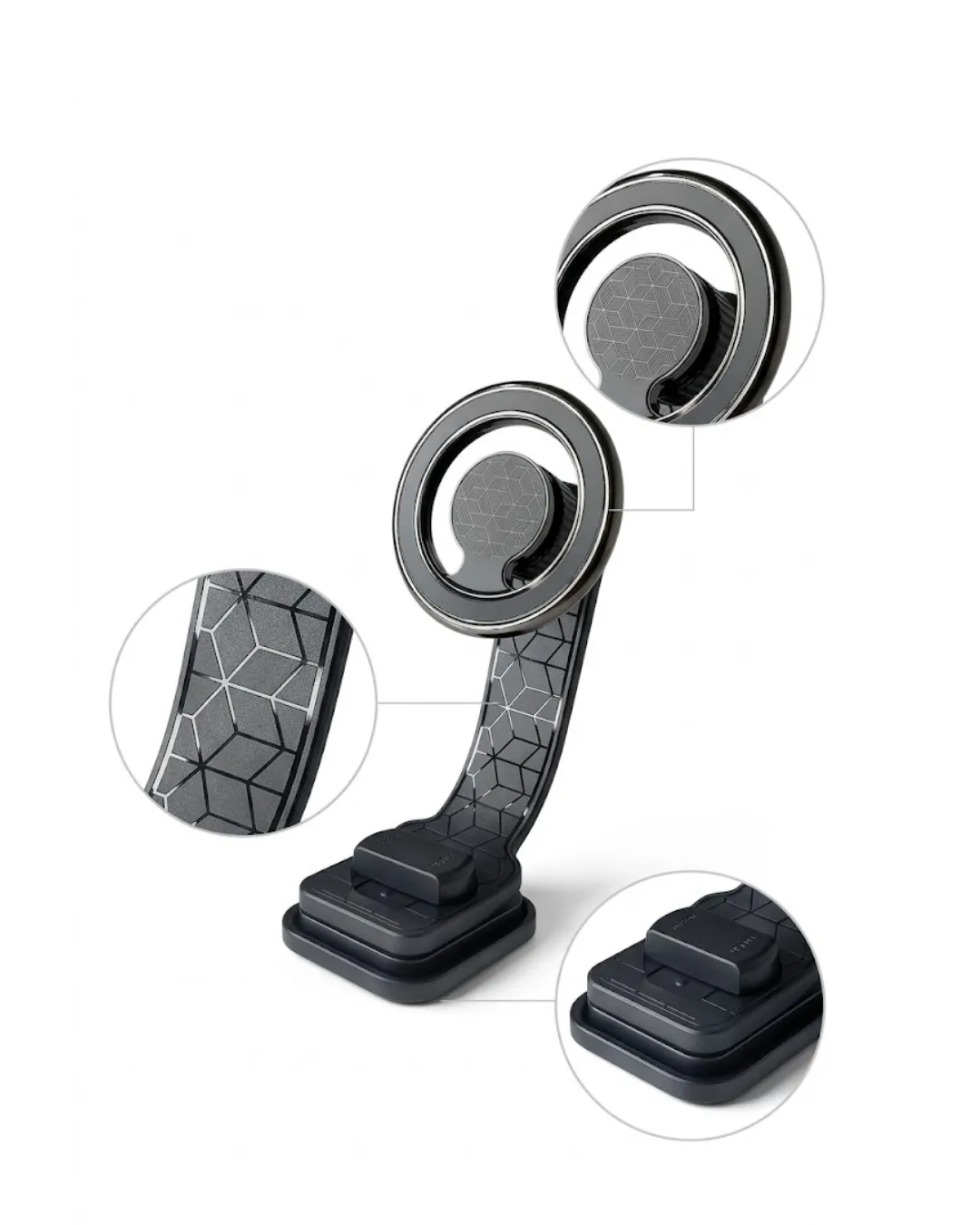 Katlanabilir Manyetik Araç Telefon Tutucu 360 Derece Döner Stand