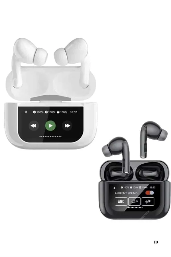 Dokunmatik Ekranlı Air Pro 2 ANC Kulaklık Kablosuz Çok Fonksiyonlu