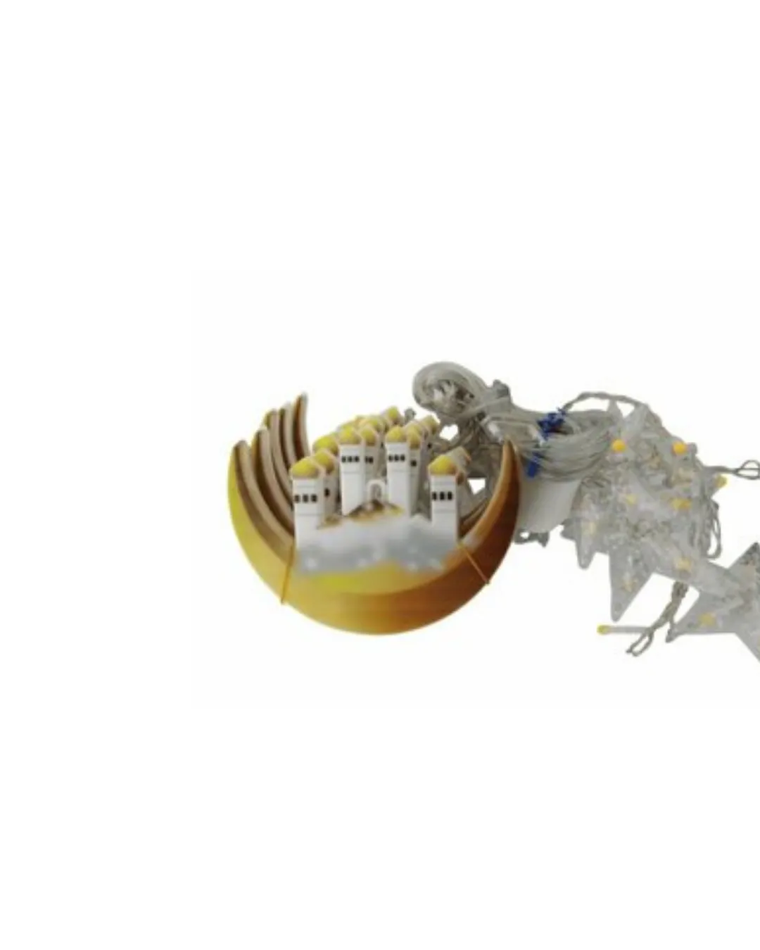 3 Metre Ramazan LED Saçak Işık Ev İçi Dekoratif Aydınlatma