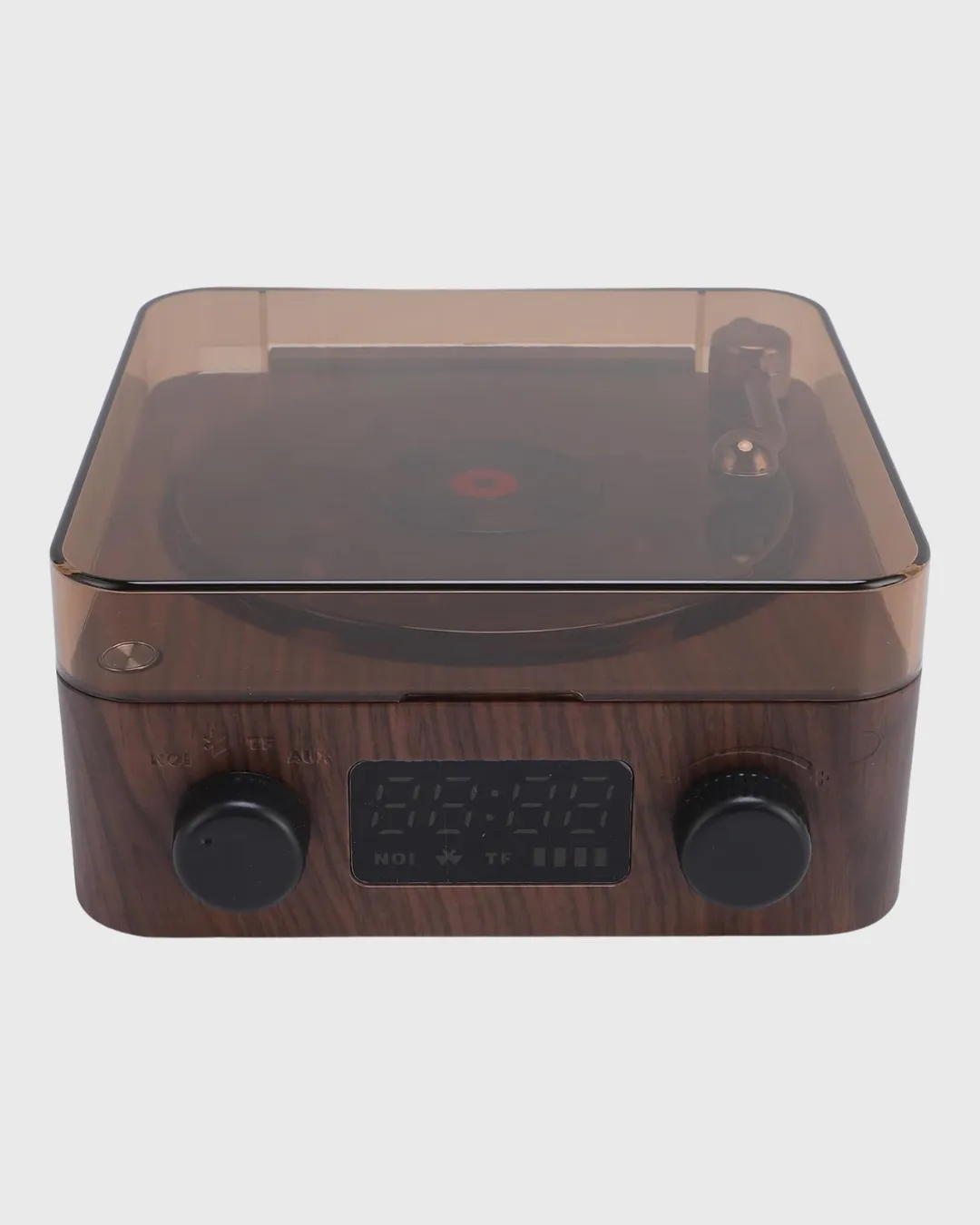 Gece Lambası Bluetooth Hoparlör Dijital Saat Çok Fonksiyonlu Su Dalgası Işıklı