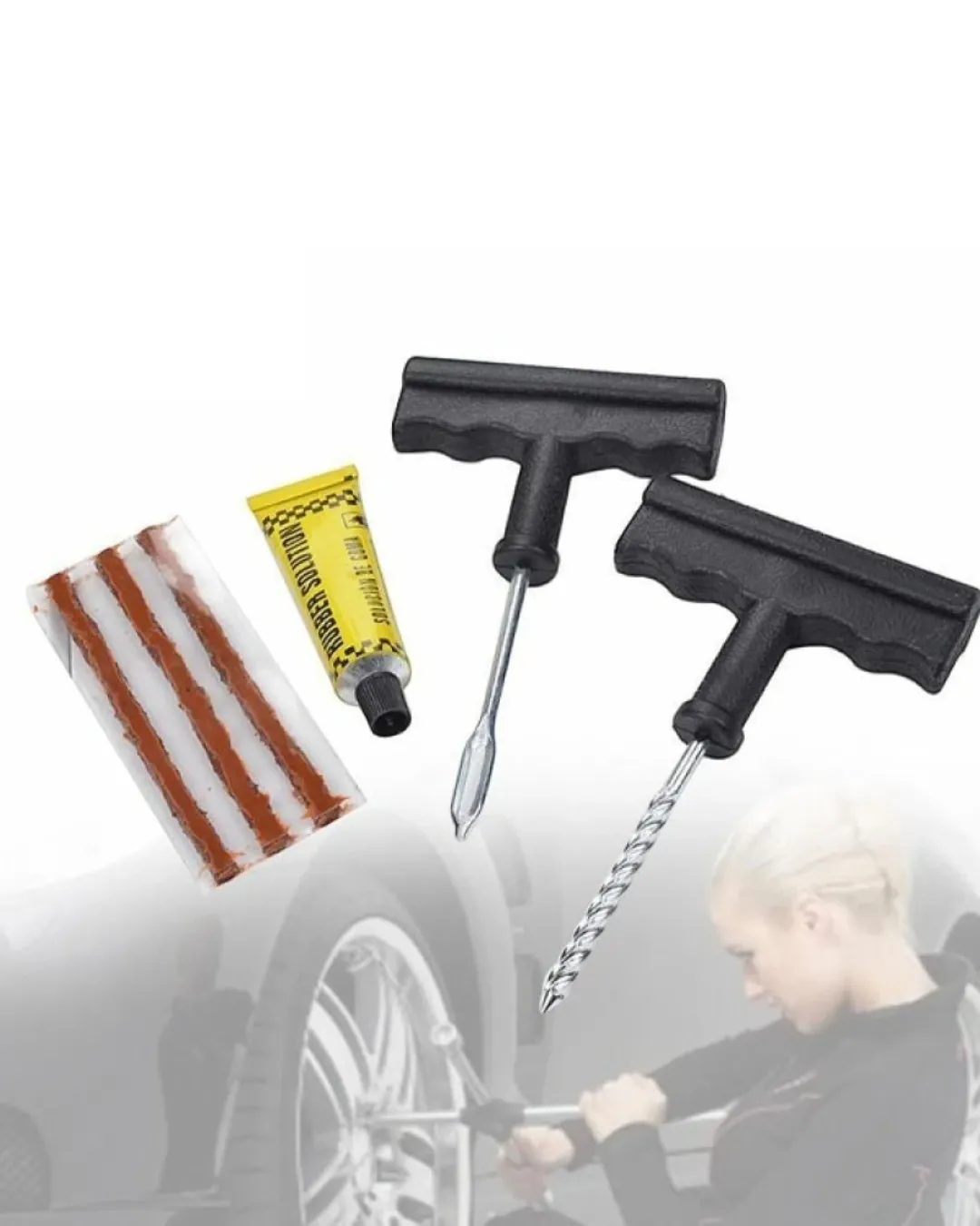 Her Araçta Olması Gereken Pratik ve Güçlü Lastik Tamir Kiti