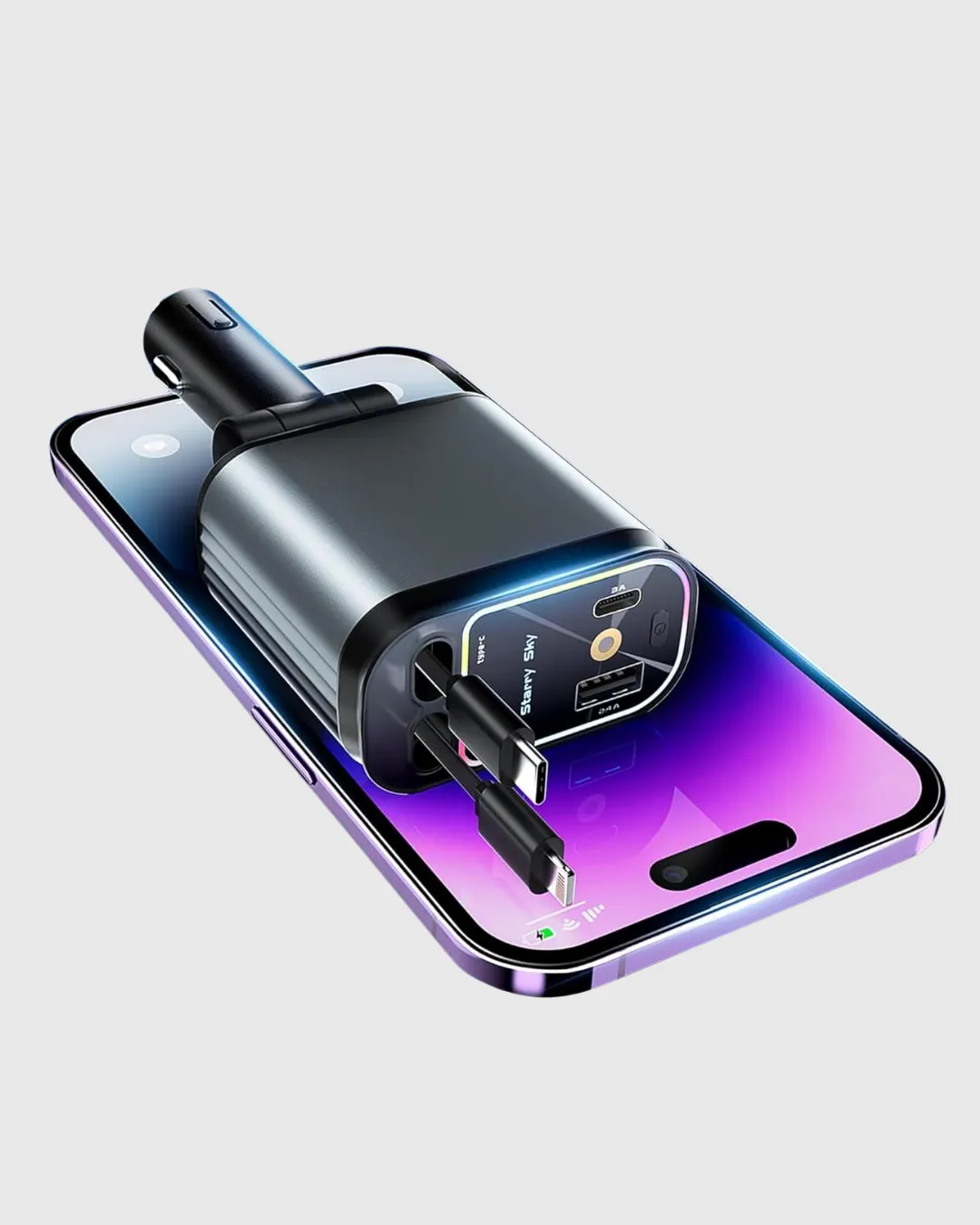 Toyota, Honda, Nissan, Hyundai Araçlar için Çoklu Port Araç Şarj Cihazı