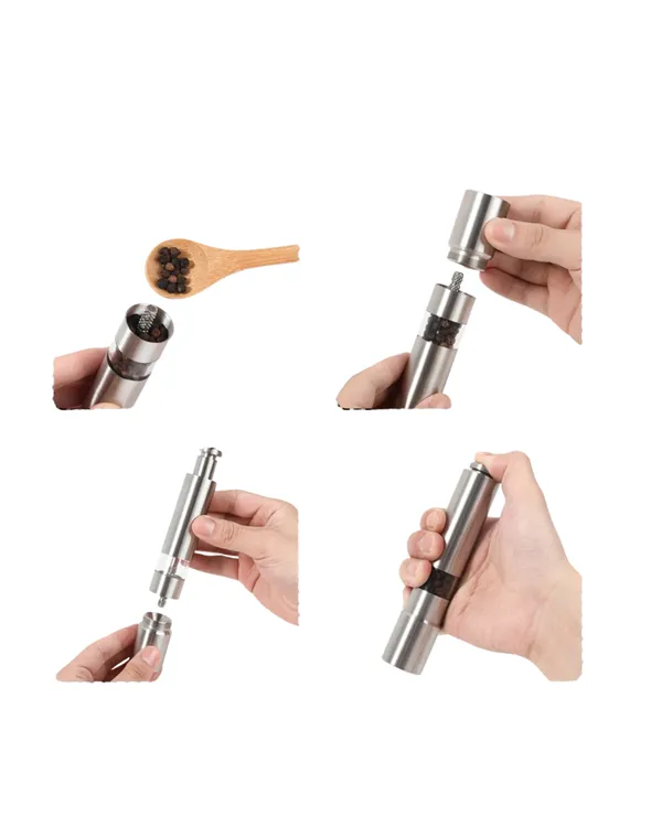 Hafif ve Kompakt, Taşınabilir Baharat Öğütücü - Mutfak ve Masa için