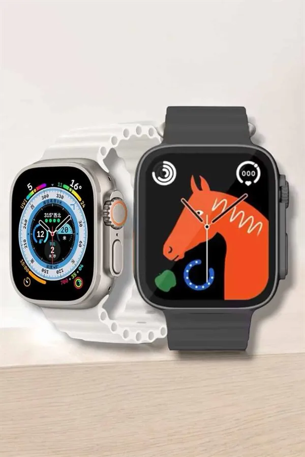 Kablosuz Şarjlı, Çağrı ve Müzik Kontrolü Sağlayan Akıllı Saat