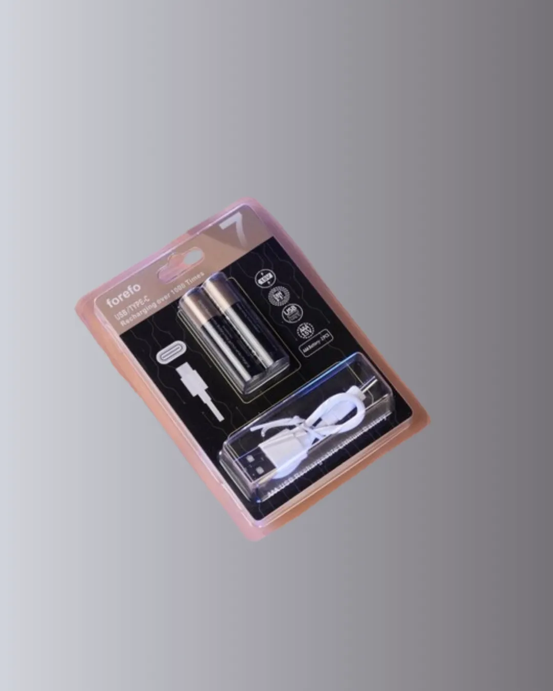 Hızlı Şarj Teknolojili USB Şarjlı AAA Pil – 40 Dakikada Tam Şarj