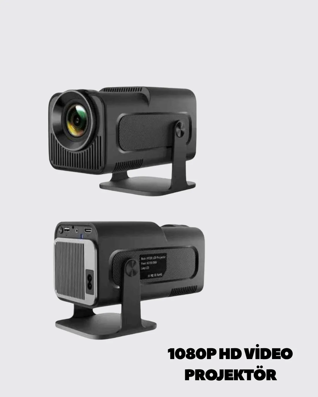 WiFi6 ve Bluetooth 5.0 Teknolojili Kablosuz Bağlantı Özellikli Projektör