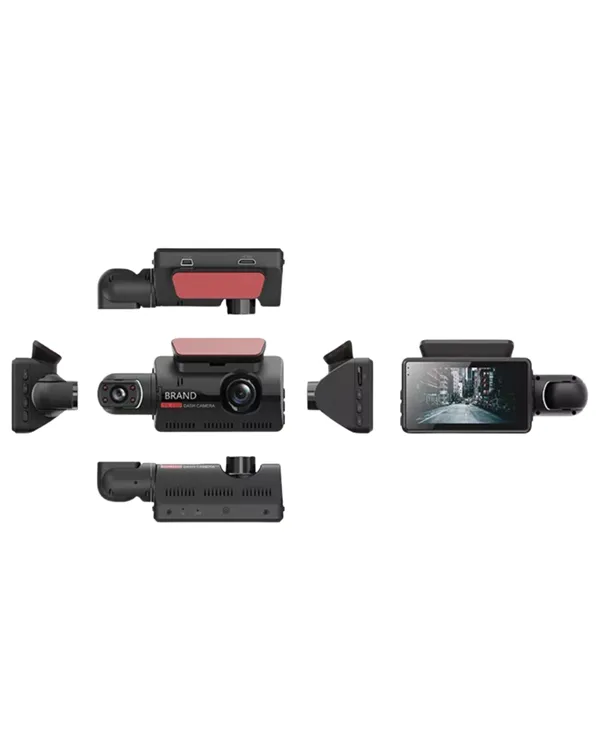 Çift Görüşlü Dashcam – Gece Görüşlü 1080P Araç İçi Güvenlik Kamerası