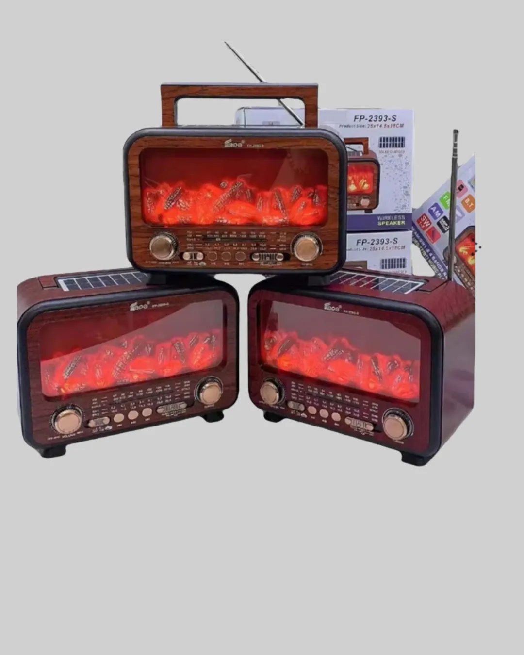 Alev Efektli Bluetooth Hoparlör