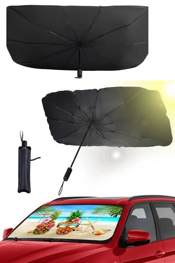 Tüm Araçlar İçin Şemsiye Güneşlik Ön Cama Uygun Özel Kaplama