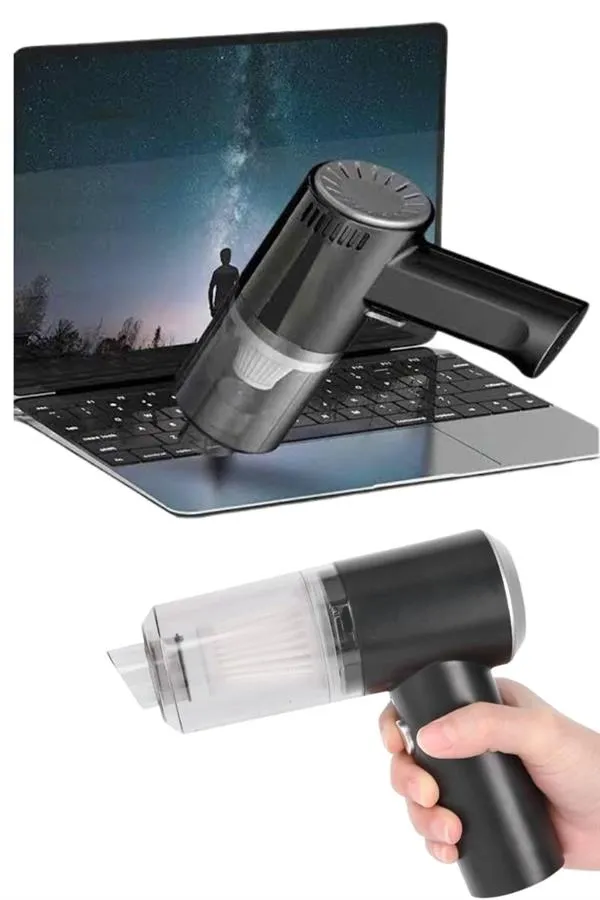 Oto Araç Ev Taşınabilir El Tipi Süpürge Mini Araç Süpürgesi Vakumlu