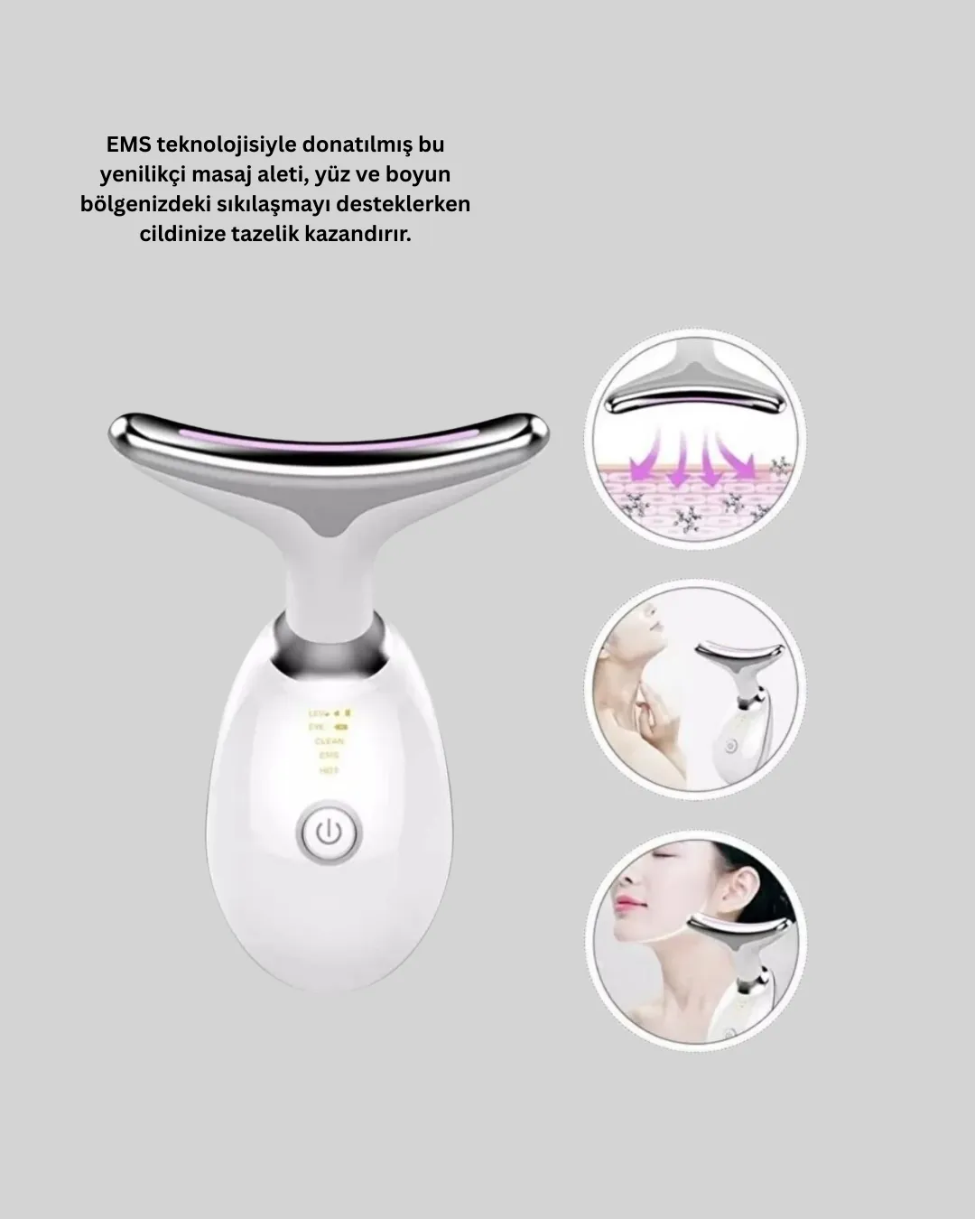 LED Işık Teknolojili Anti Aging Cilt Bakım Cihazı