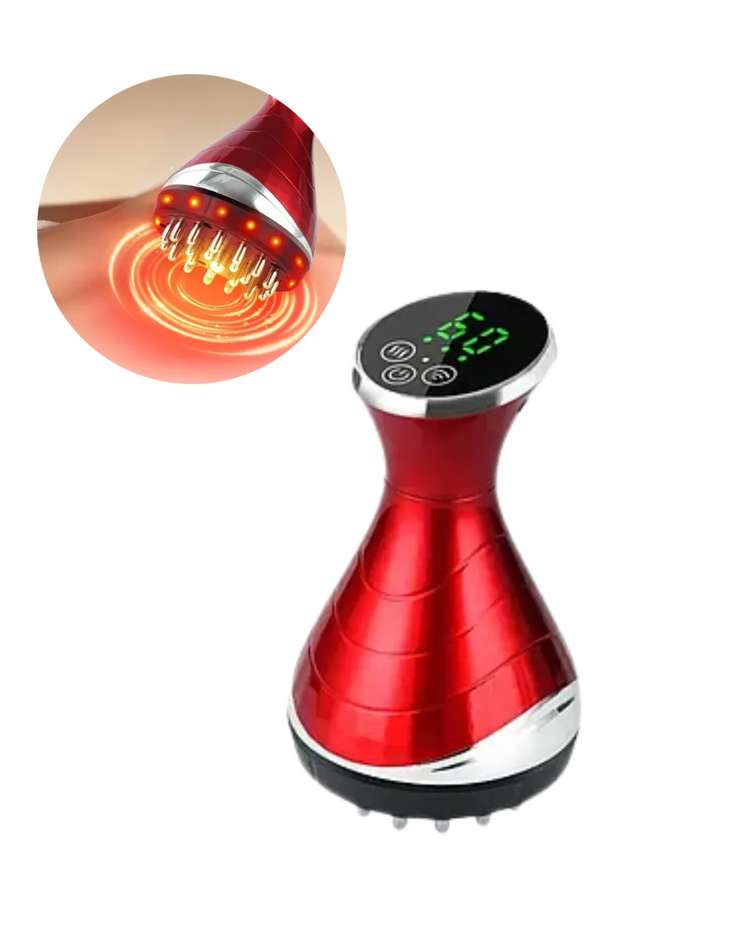 Elektrikli Kupa Masaj Aleti Ayarlanabilir Vakum ve Isıtma Fonksiyonlu