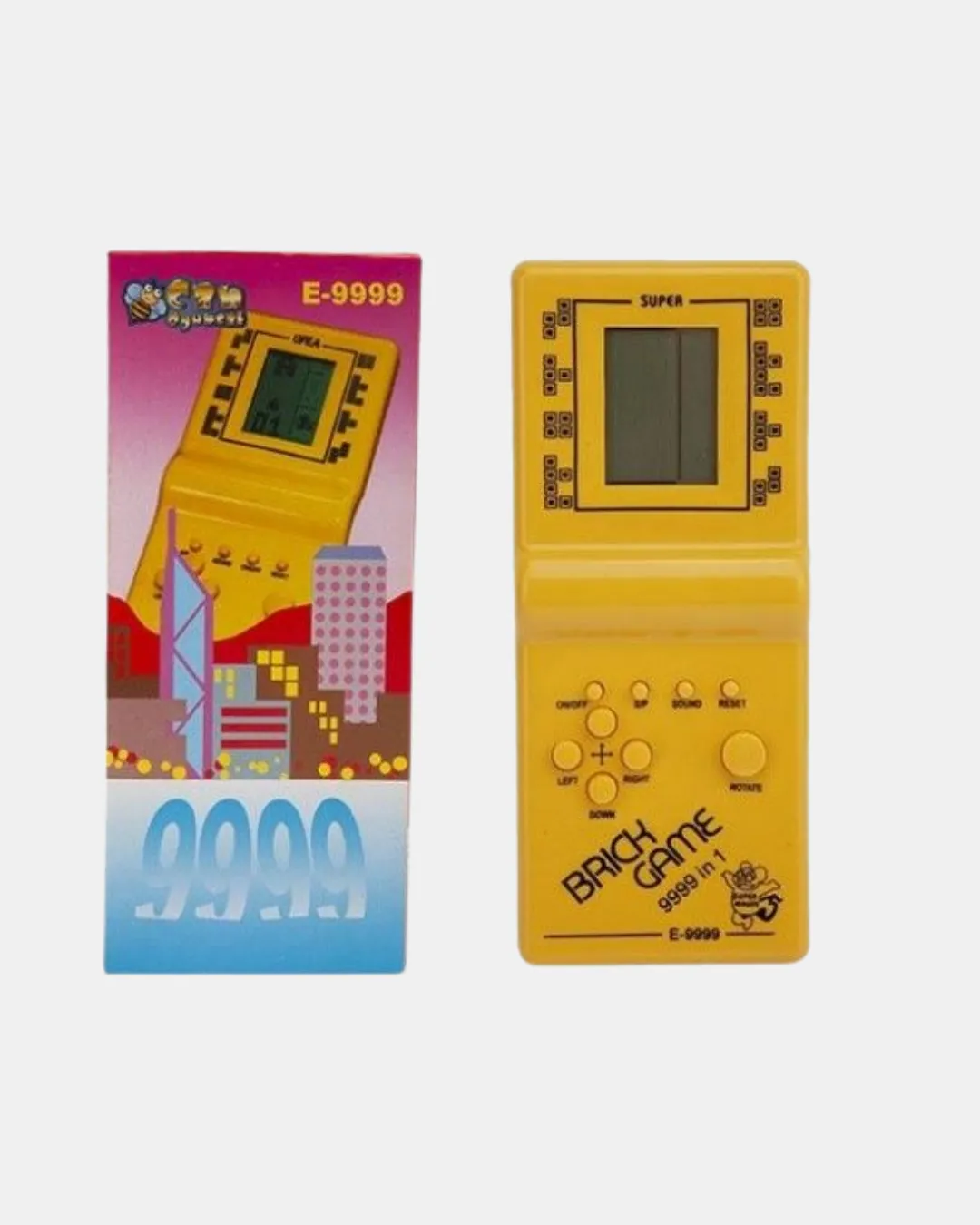 Taşınabilir El Aterisi Gameboy – Klasik Tetris Oyunu, Pil ile Çalışan Mini El Konsolu