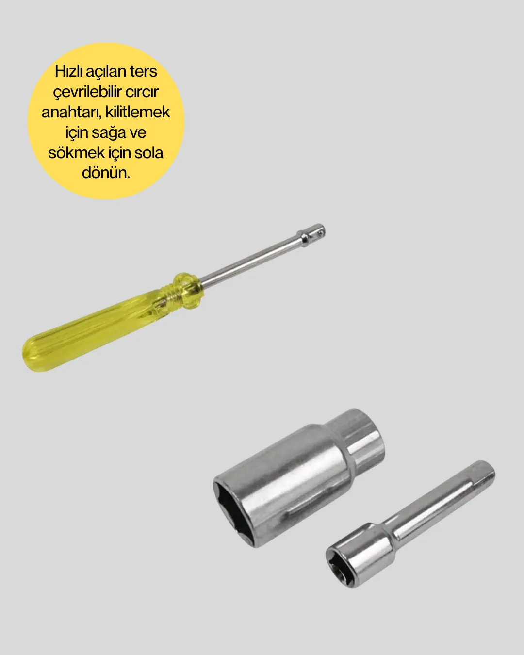 40 Parça Lokma Anahtar Seti Ayna Yüzey Karbon Çelik Dayanıklı Tamir Takımı