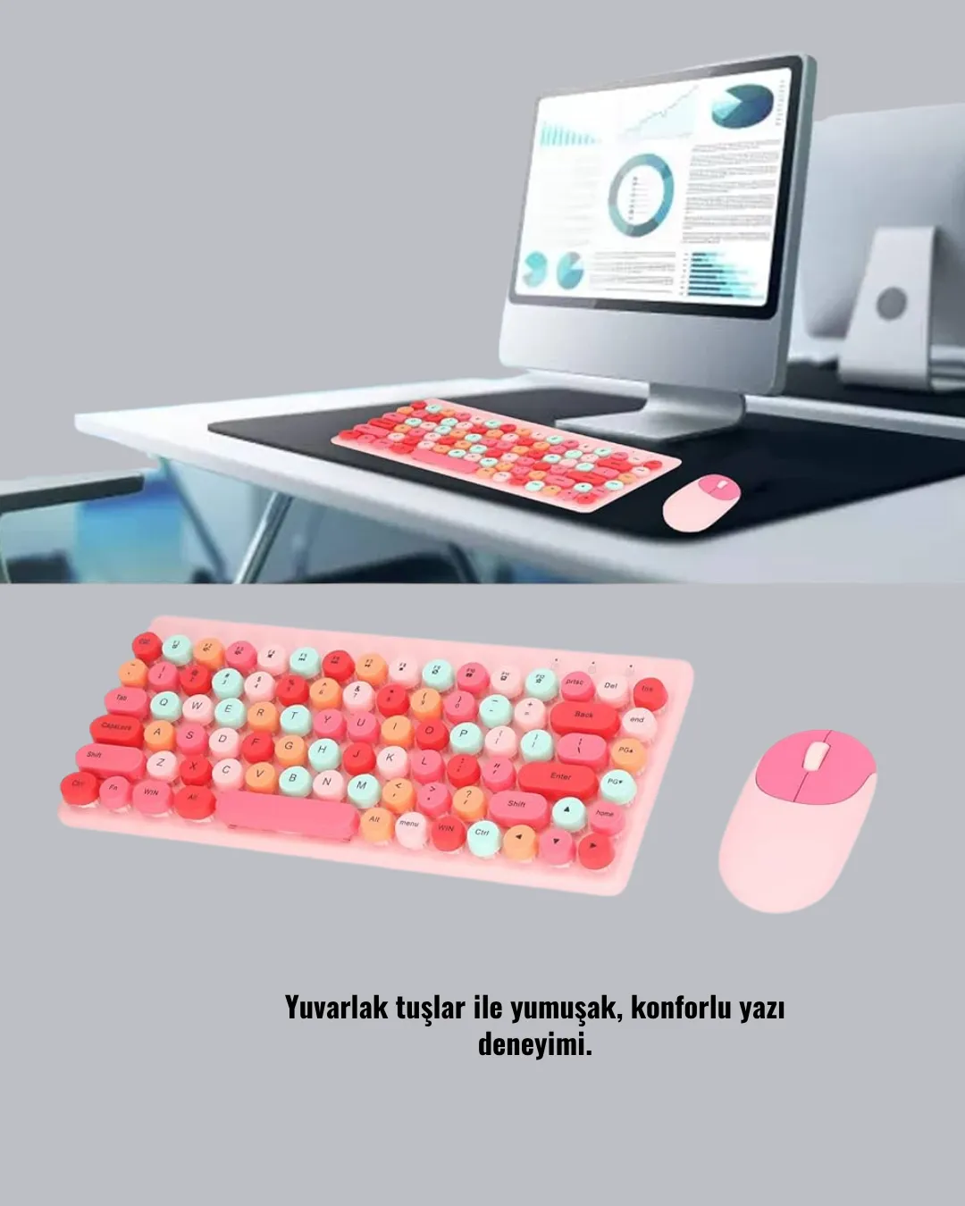 Bluetooth Klavye ve Mouse Seti