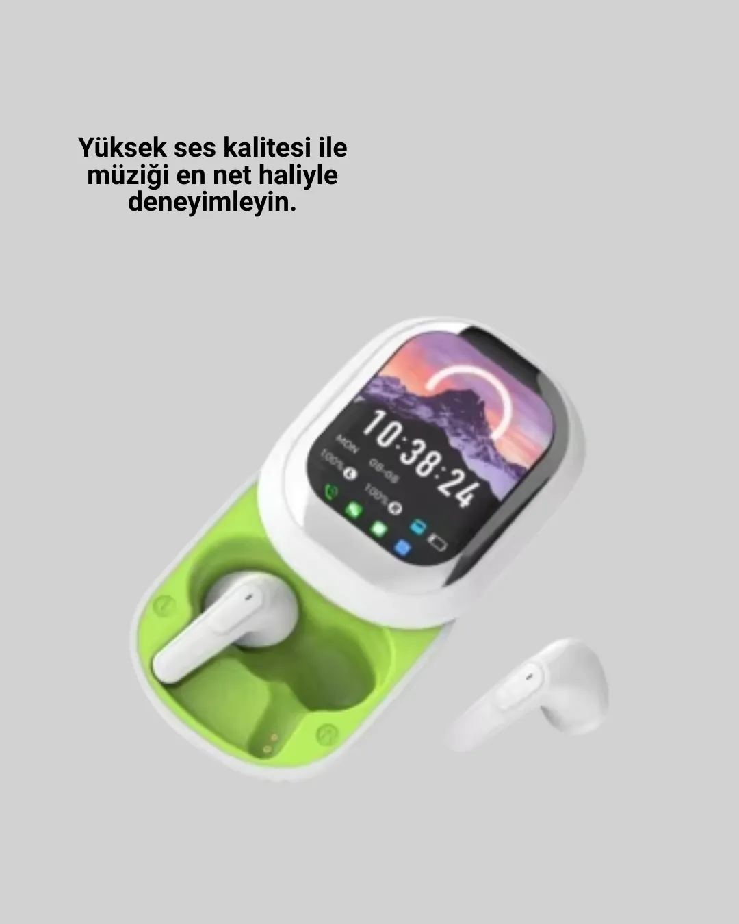 Gürültü Engelleyici Uzun Pil Ömürlü Stereo Bluetooth Kulak İçi Kulaklık