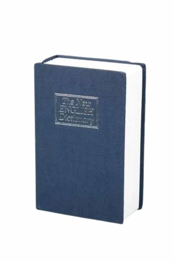 Gizli Kasa Kilitli Sözlük Görünümlü 18cm Gizli Kasa Büyük Boy Anahtarlı