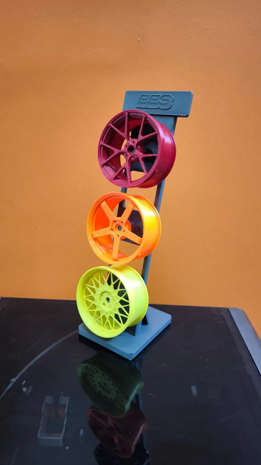 Üçlü Jant Dekoratif Aksesuar Renkli Modern Salon Dekoru