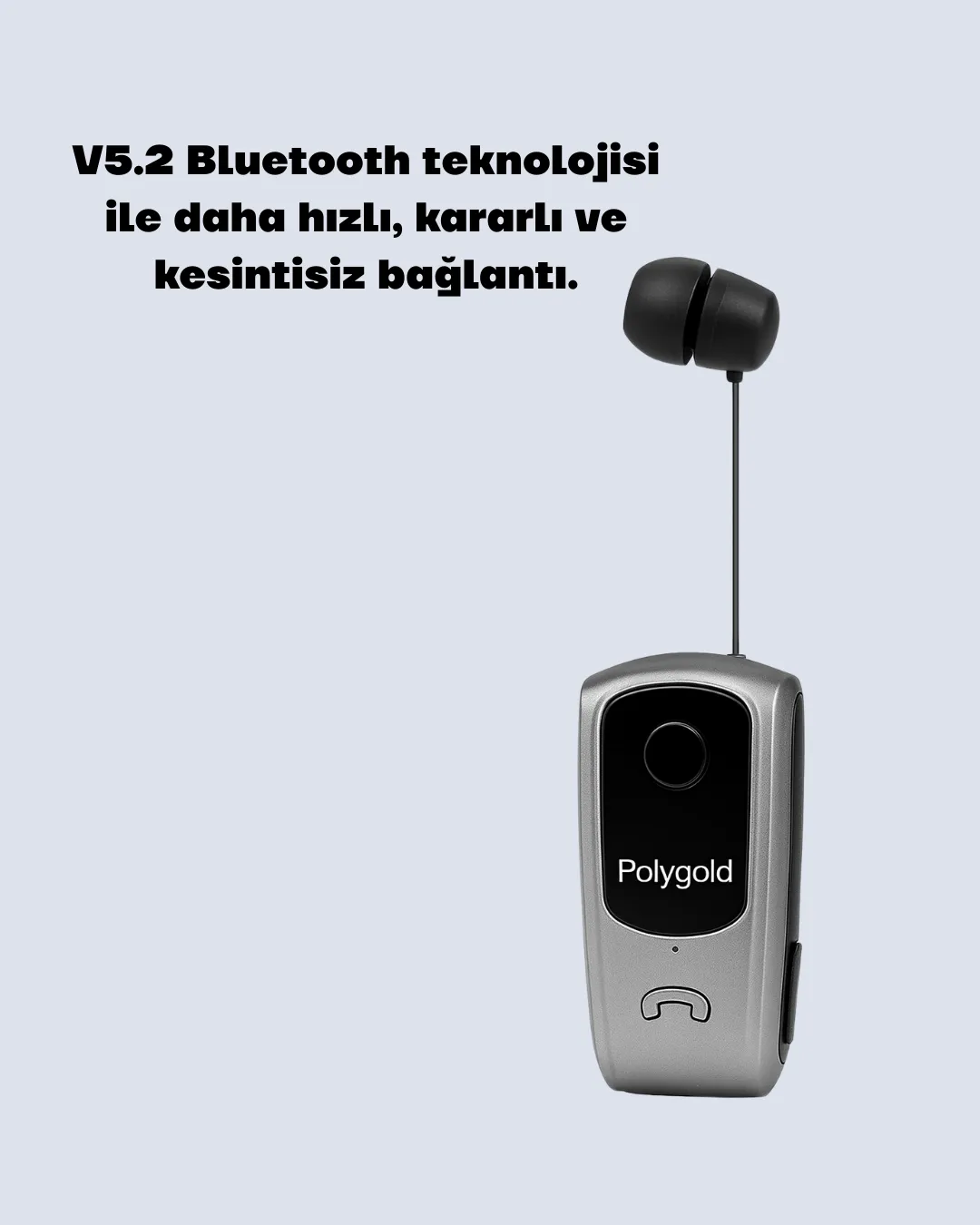 PG920 Klipsli Bluetooth Kulaklık
