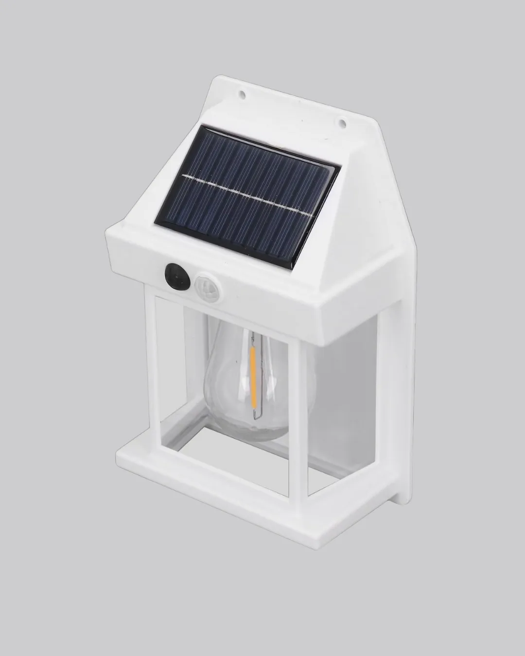 Üç Modlu Güneş Enerjili Duvar Lambası 1800mAh Bataryalı ve Hareket Sensörlü