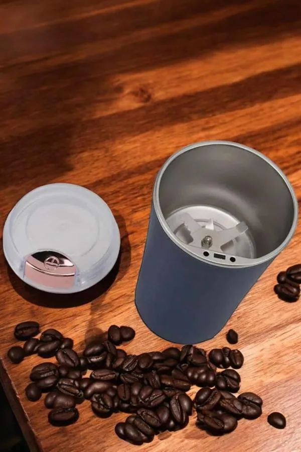 Taşınabilir Kahve & Baharat Öğütücü, Kolay Temizlenebilir ve Uzun Ömürlü Paslanmaz Çelik