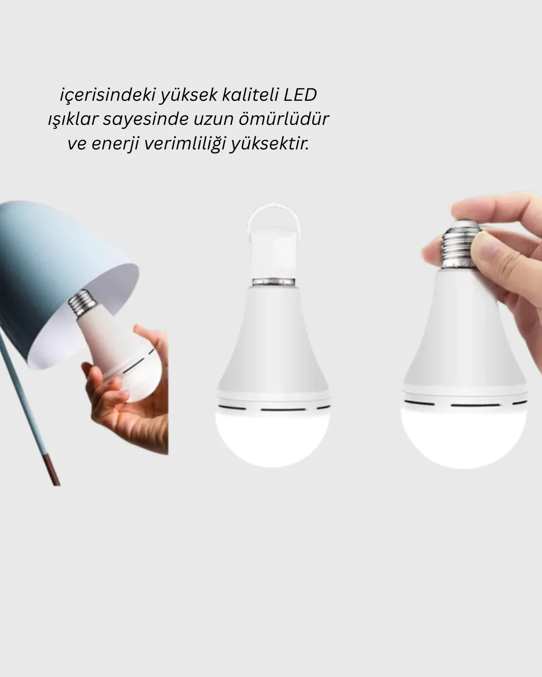 DL-2030 Şarjlı LED Ampul