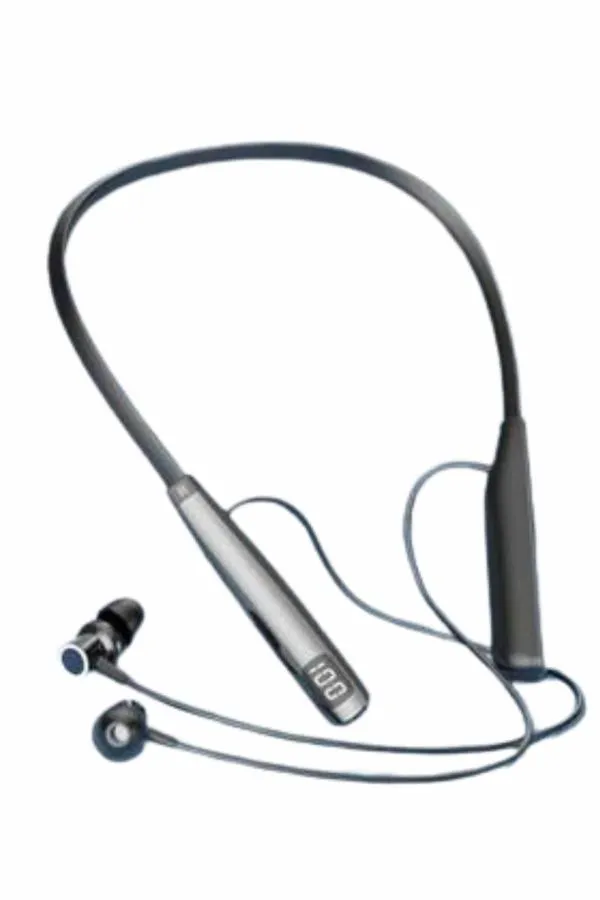 100 Saat Bluetooth Kulaklık Dijital Göstergeli ANC Özelliği Kablolu