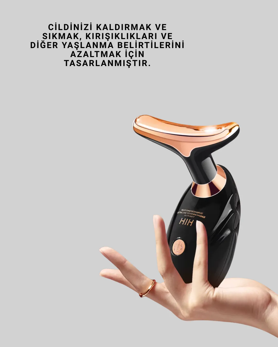 Cilt Bakımına Özel Masaj Aleti – Kompakt, Taşınabilir ve Sessiz Kullanım