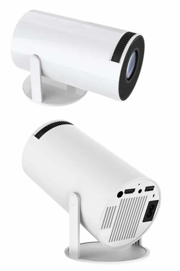 Ayaklı Projeksiyon Taşınabilir Mini Projektör Sinema Projektörü Android