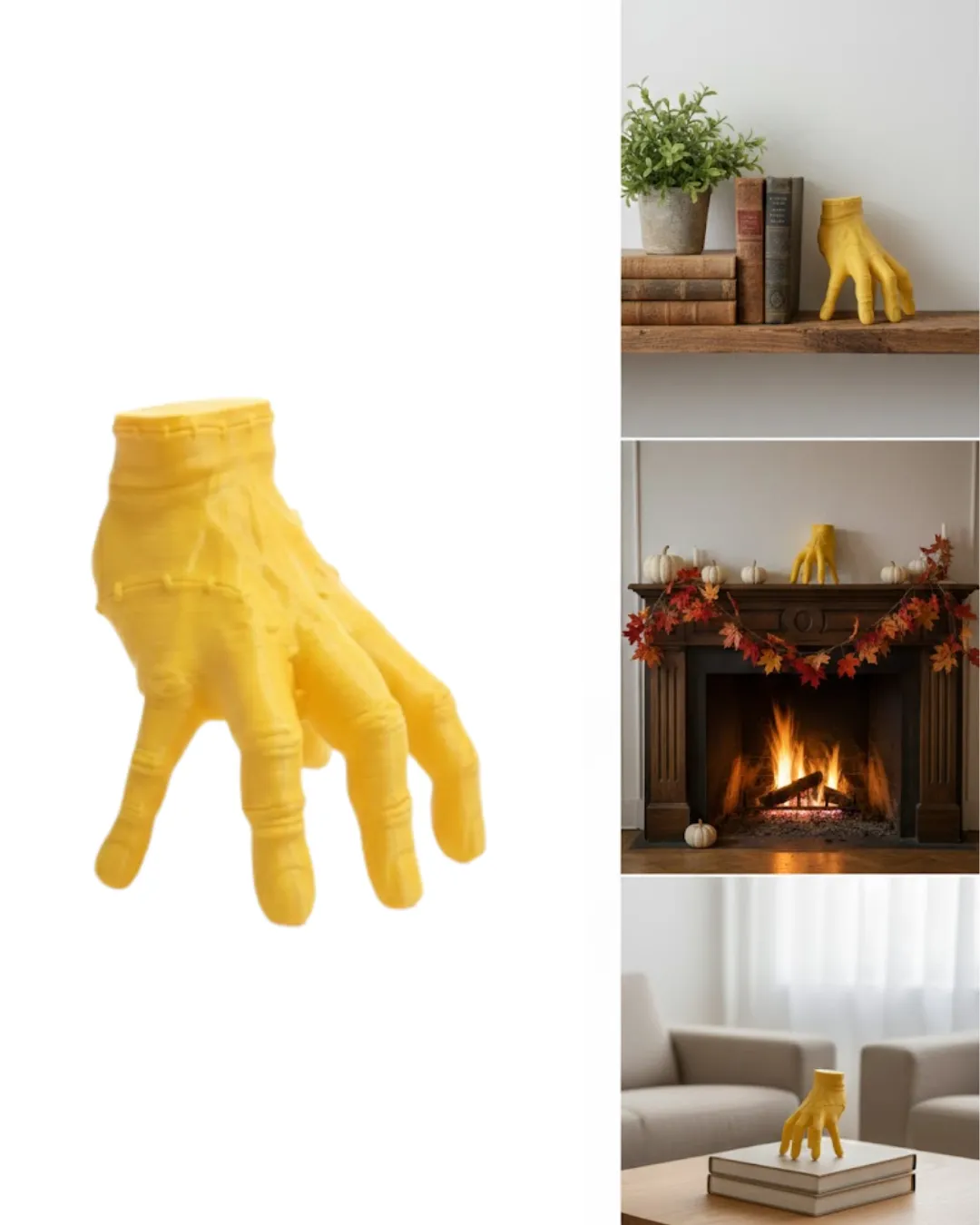 DEKORASYON EL KÜCÜK SARI