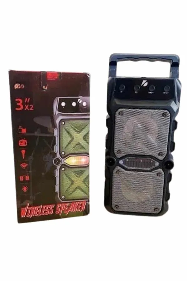 Ses Bombası Kablosuz Bluetooth Hoparlör Çift Çıkışlı Yüksek Ses Kaliteli Hoparlör