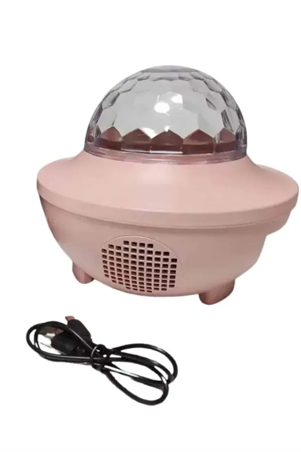 Çok Renkli Projektör Lamba Disko Topu Gece Lambası Kablosuz