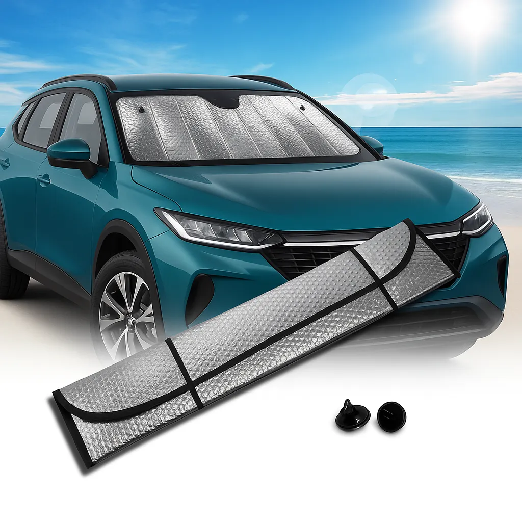 Katlanabilir Oto Ön Cam Güneşlik Isı Önleyici Araç Perdesi Toyota Corolla Fiat Egea Nissan Qashqai Volkswagen Passat