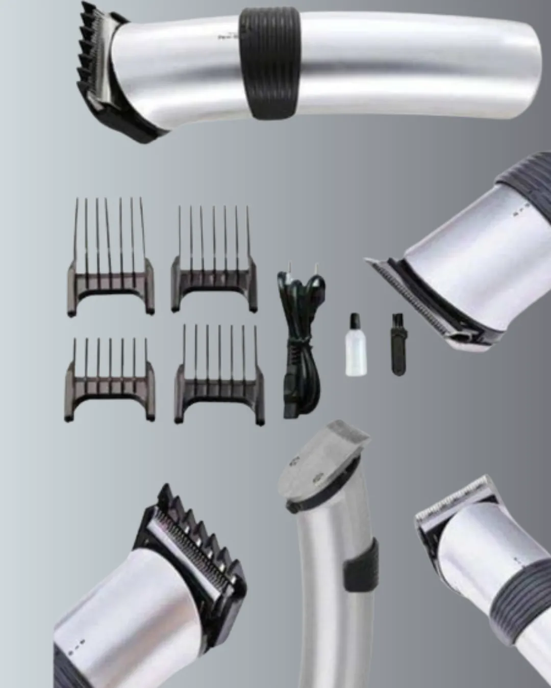 Profesyonel Saç ve Sakal Tıraş Makinesi – Tam Aksesuar Setli
