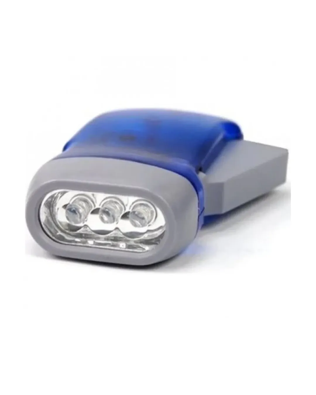 Kendiliğinden Şarjlı El Feneri Pilsiz Çalışan 3 LED Acil Durum Feneri