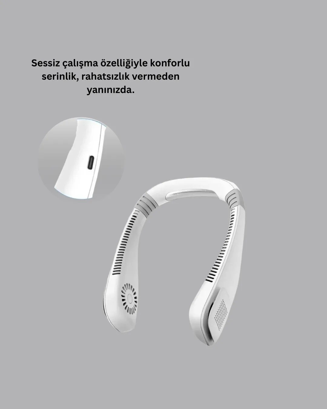 Eller Serbest Şarjlı Taşınabilir Soğutucu Fan