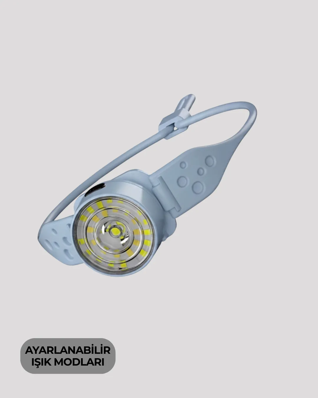 Kampçı Kafa Lambası Su Geçirmez Çok Modlu LED