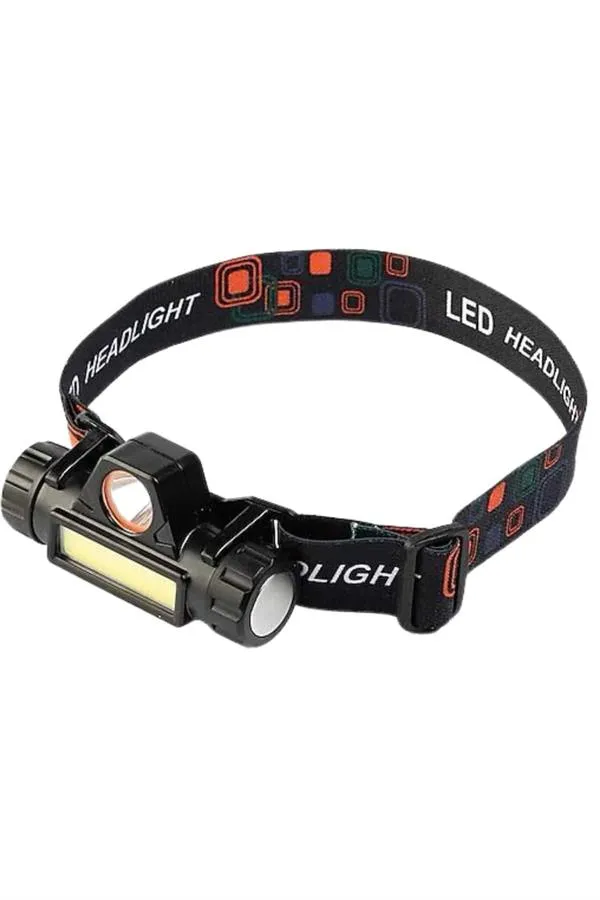 Kafa Lambası Çalışma Işığı Kafa Feneri Şarjlı Mıknatıslı Fenerli