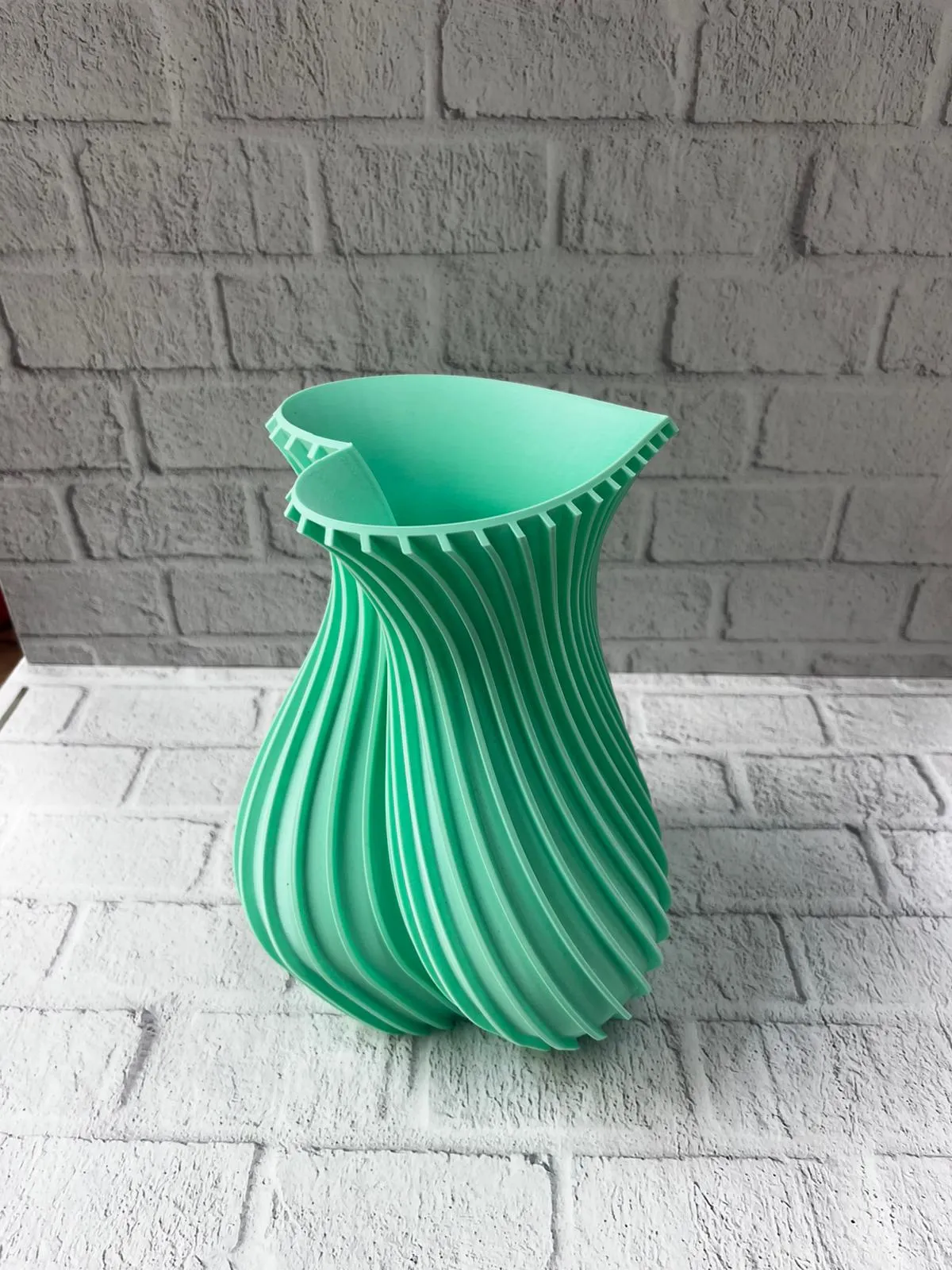 KALPLİ VAZO TURKUAZ