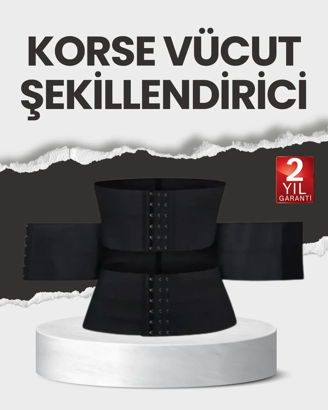 Toparlayıcı Bel Korsesi Nefes Alabilen Elastik