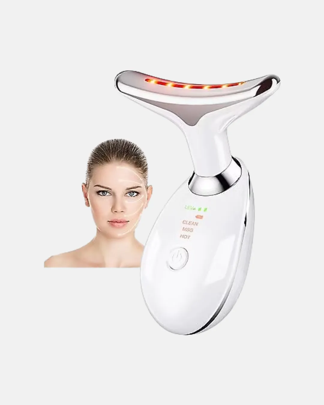 Kablosuz Şarjlı Yüz Sıkılaştırıcı Cihaz EMS Mikro Akım Anti-Aging Masaj Aleti