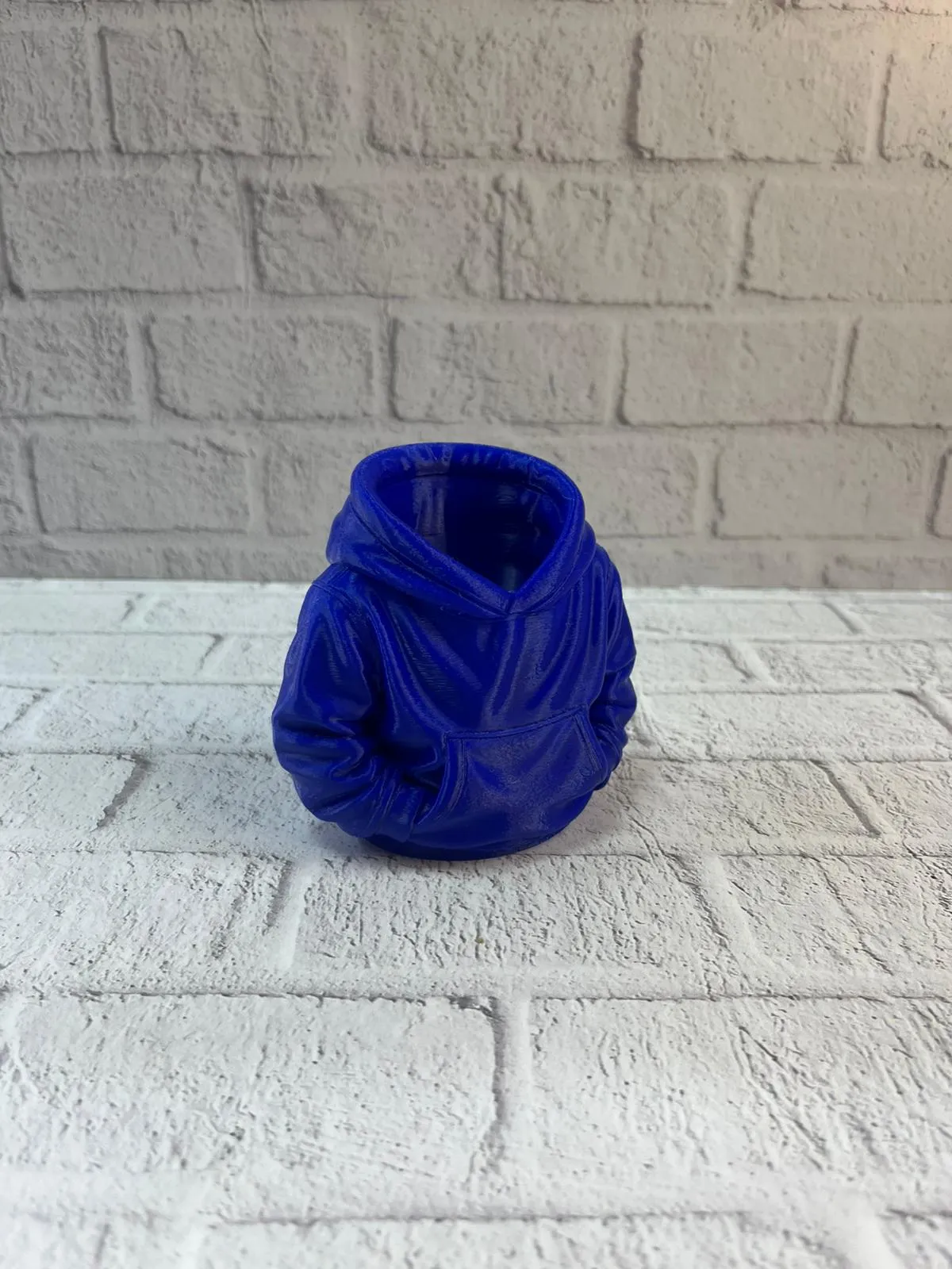 Lacivert Hoodie Kalemlik 10x10 cm Masa Üstü Düzenleyici